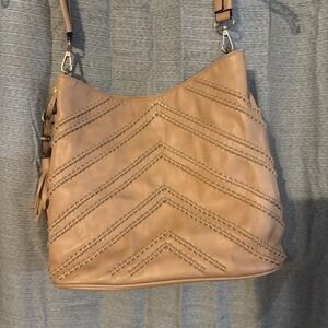 Big Buddha Leather Tote‎ Bag Saddle Tan Hobo Shoulder Purse